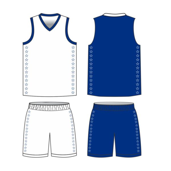 Reversible Superstar Basketball Uniform